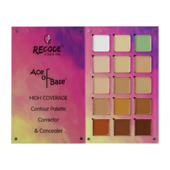 Recode Beauty Concealer, Colour Corrector & Contour Palette - 52g